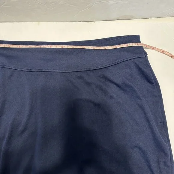 Greg Norman Ladies Sz Large Tennis Golf Pickleball skort Stretch Pull On Blue - Picture 6 of 7